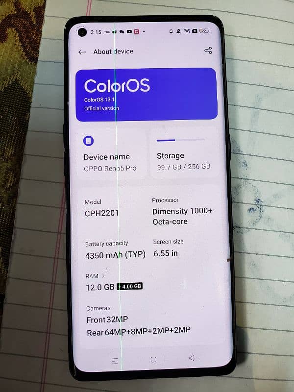 Oppo Reno 5 Pro 256GB - Black 8