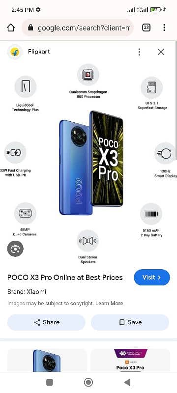 Poco x3 pro 8gb 256gb complete box 0