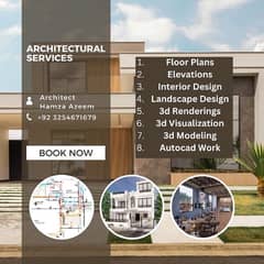 Architect Services/Interior/3D Views/House map/autocad/نقشہ نویس