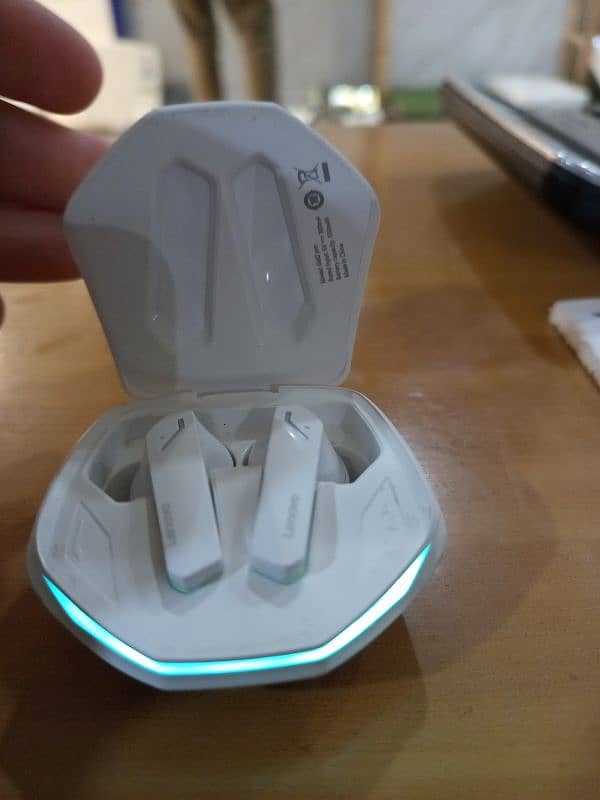 Lenovo GM2 Pro White Earphone 1