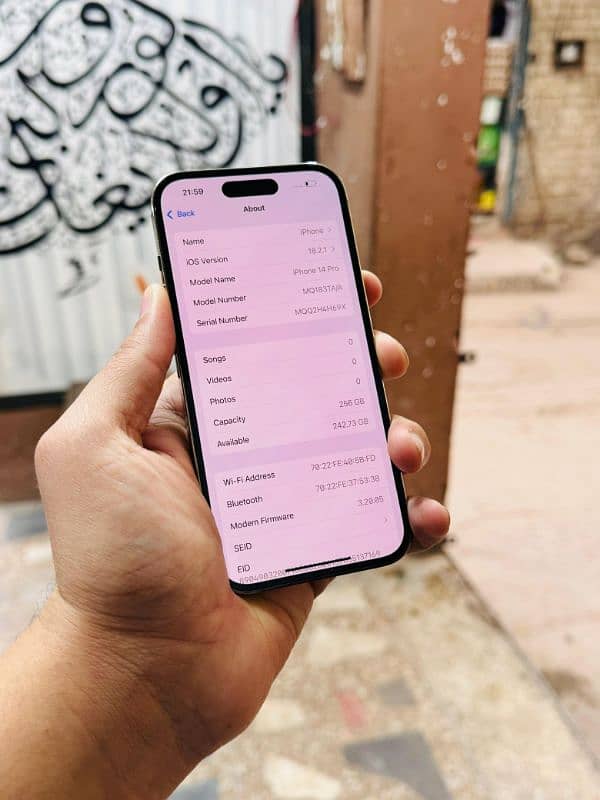 iphone 14 Pro 256GB PTA Approved 10