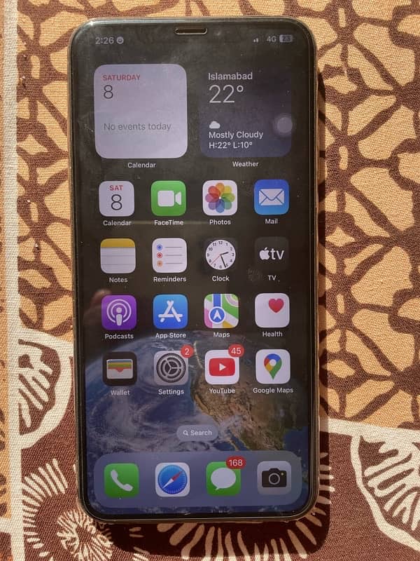 IPhone Xs max 64 gb Dual sim Approved water pack 1