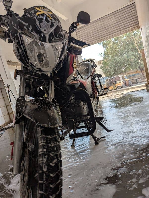 Honda cbf 150 extra work in bike 1