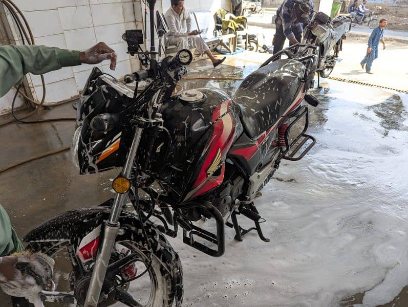 Honda cbf 150 extra work in bike 11