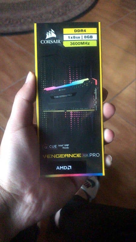 Corsair vengeance 8gb rgb pro 3600Mhz 0