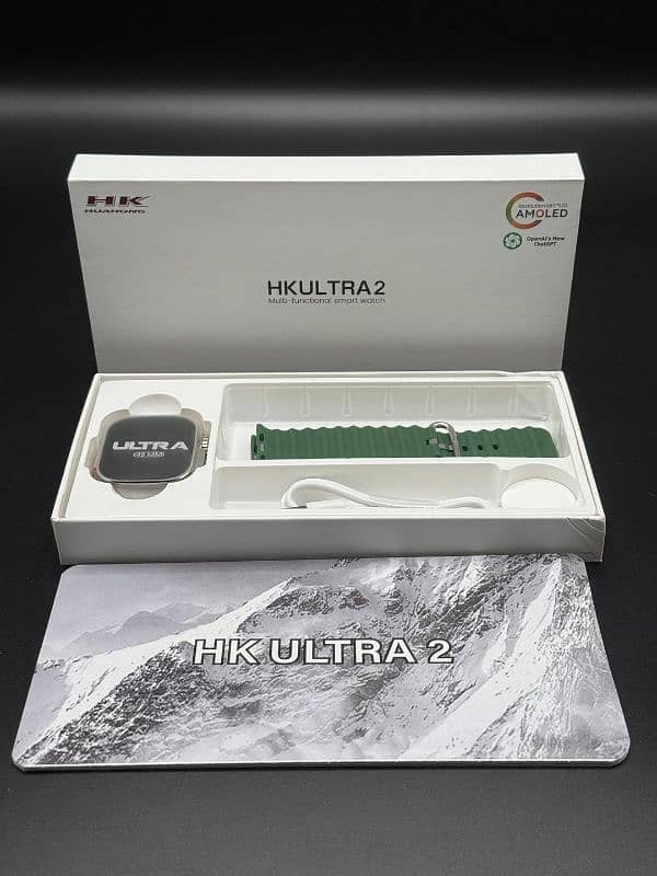 Hk ultra 2 original Smart watch with dilevery charges included 4