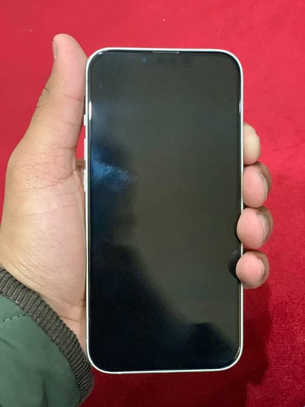 Apple I phone 13 white FU 5