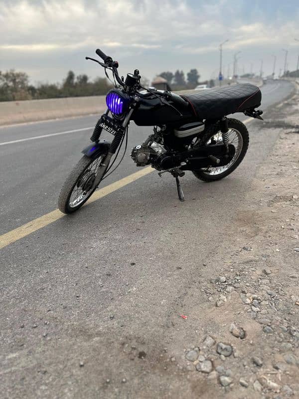 for sale 2022 model pindi number okay condition cafe racer 0