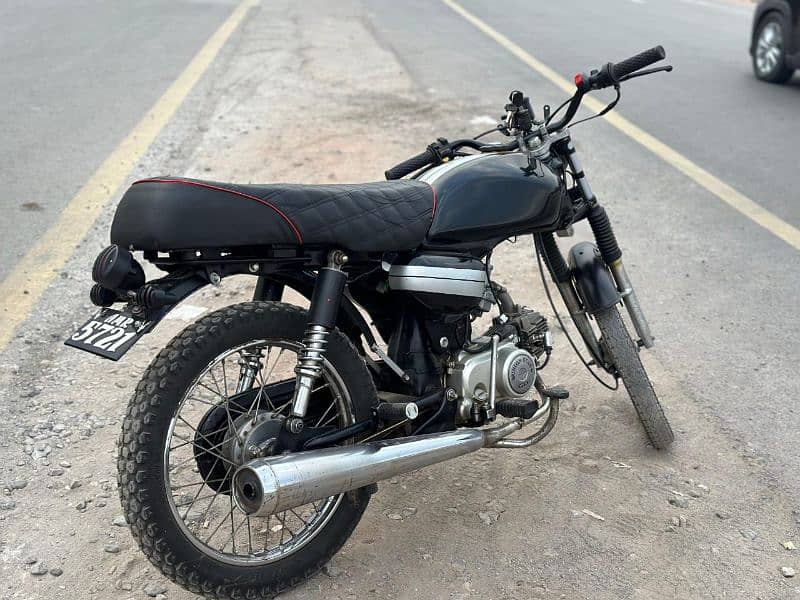 for sale 2022 model pindi number okay condition cafe racer 1