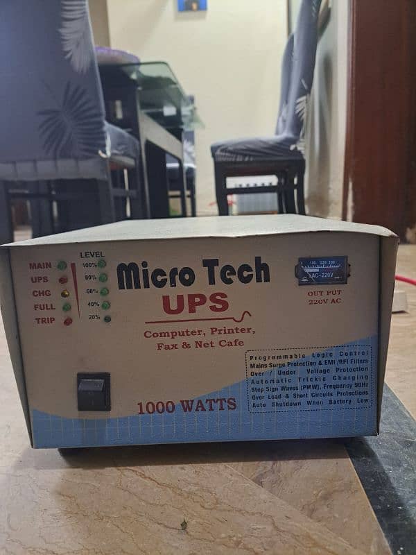 Micro Tech 1000 Watt Ups For Sale 1