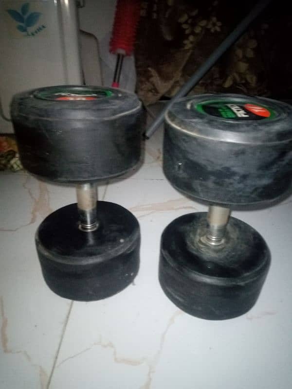 10 kg each ,2 dumbbell for sale,same as new 0