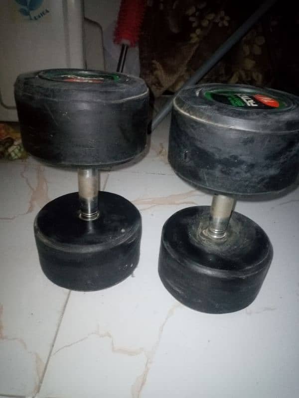 10 kg each ,2 dumbbell for sale,same as new 1