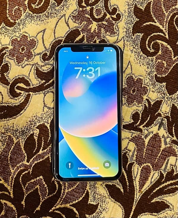 iphone x 256 gb pta approved with box and charger 6