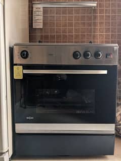 NasGas Oven with 3 Burner Cooking Range