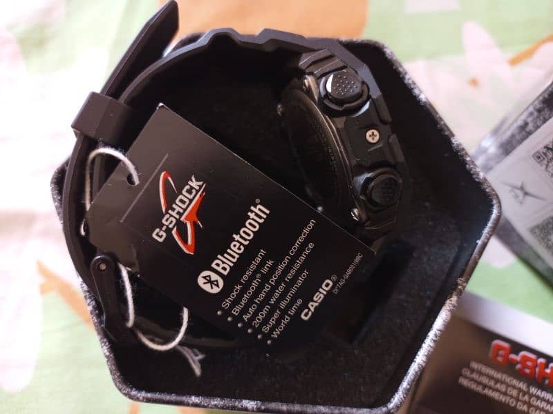 Casio G Shock GA-B001-1ADR Bluetooth New Unused Complete Boxing 3