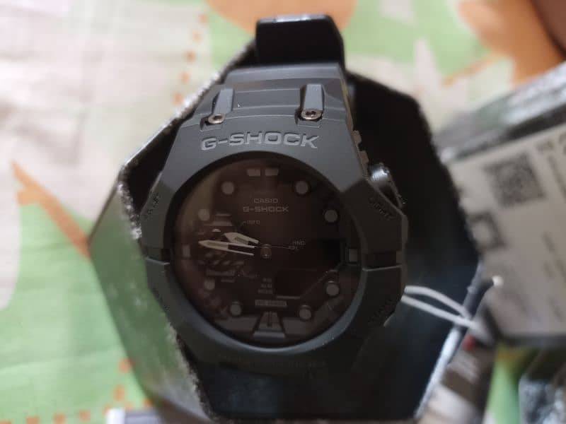 Casio G Shock GA-B001-1ADR Bluetooth New Unused Complete Boxing 6