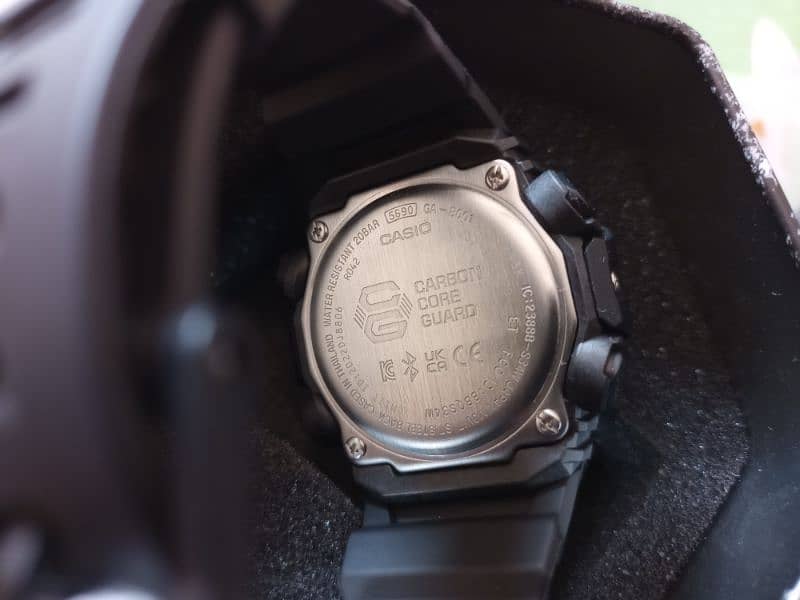 Casio G Shock GA-B001-1ADR Bluetooth New Unused Complete Boxing 10