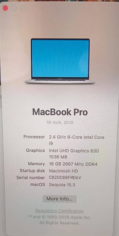 MacBook Pro 16-inch (2019) | Core i9 | 16GB RAM | Excellent Condition 0