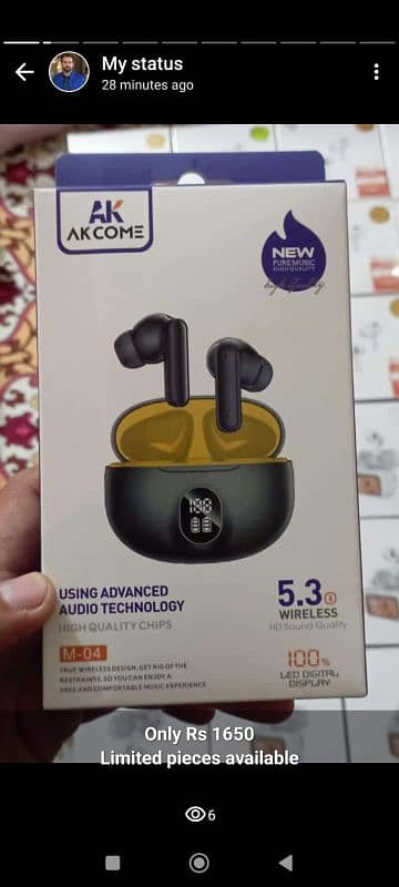 *Air buds all type available hai see details* 5