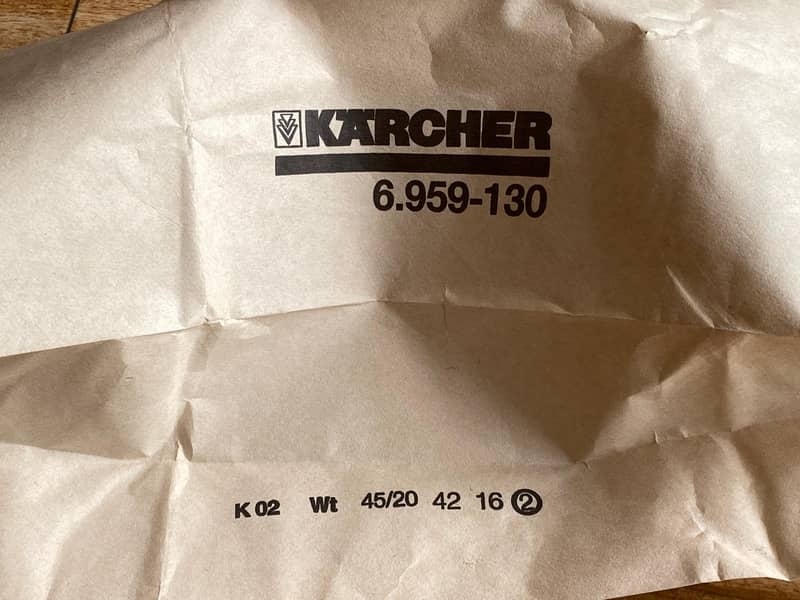 Dust Bag Filter for Karcher WD3 Wet Dry Vacuum Cleaner x3 2