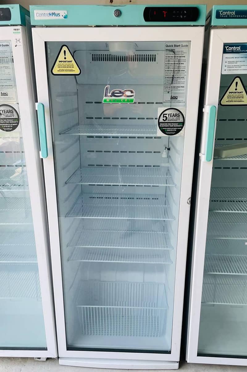 Pharmacy fridge and blood banks 2 to 8 and -86 temp imported from UK 1