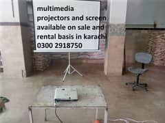 new and used projection screens for sale 3oo 291875o