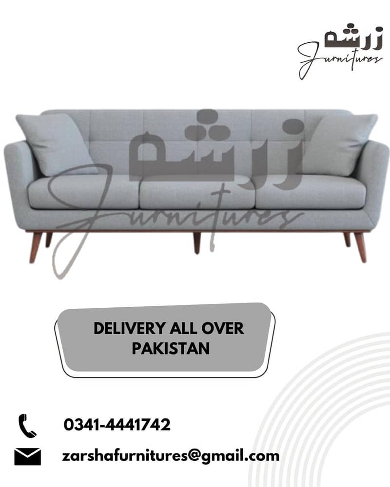 Sofa Set - L Shape Sofa -5 Seater Sofa - 6 Seater Sofa - 15k Per Seat 4