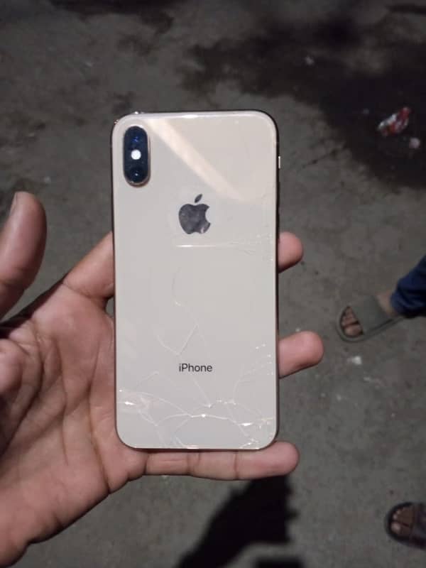 iphone xs non pta only back brake all ok 64 gb 0