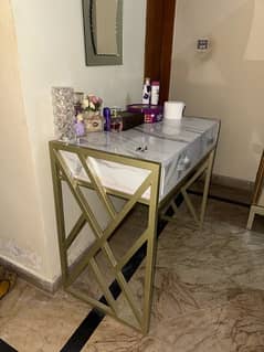 Dressing cum study table