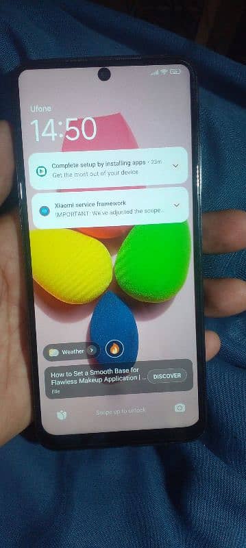 redmi mi 6gb/128gb official pta aproved condition 10/10 e 6