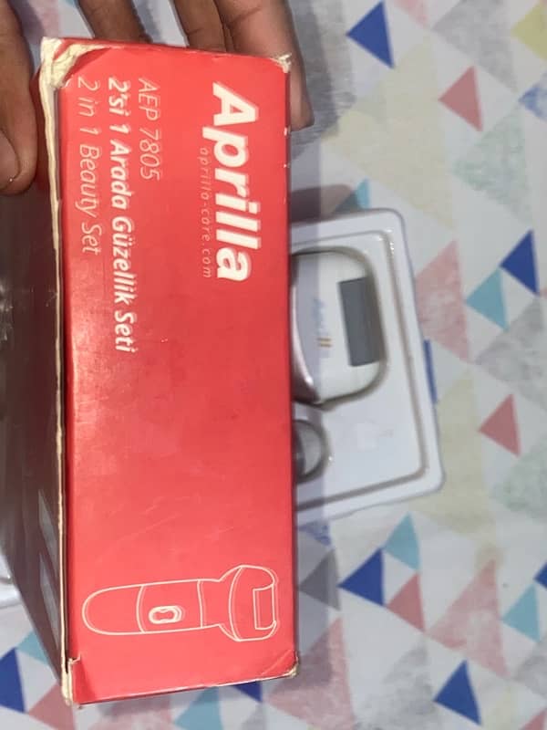 ORIGINAL APRILLA FOOT EPILATOR 0