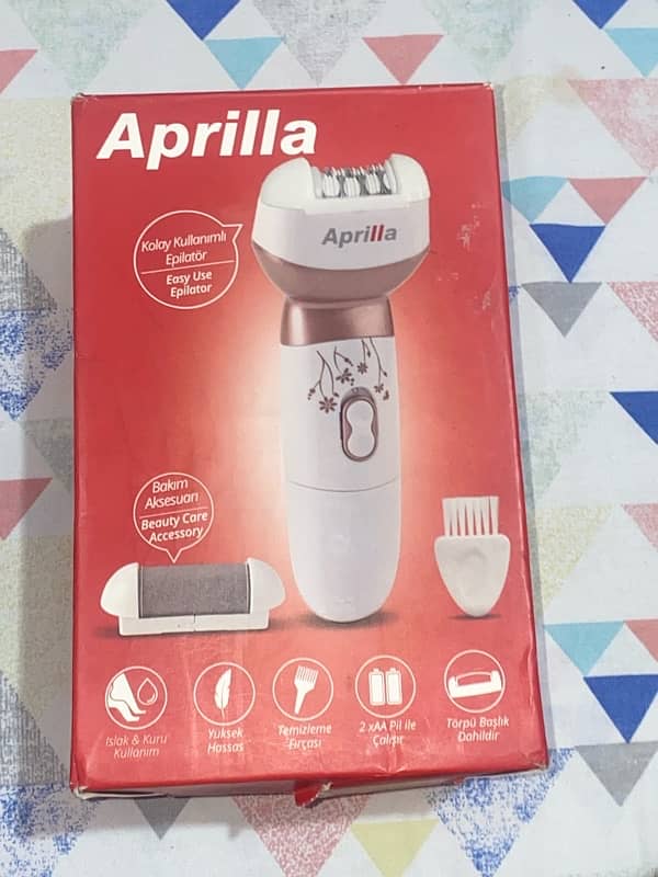 ORIGINAL APRILLA FOOT EPILATOR 1