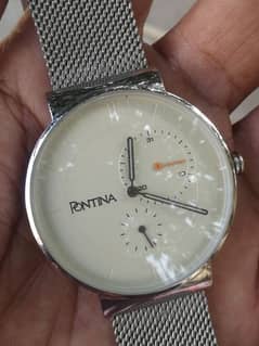 Pontina Quartz movement watch read add