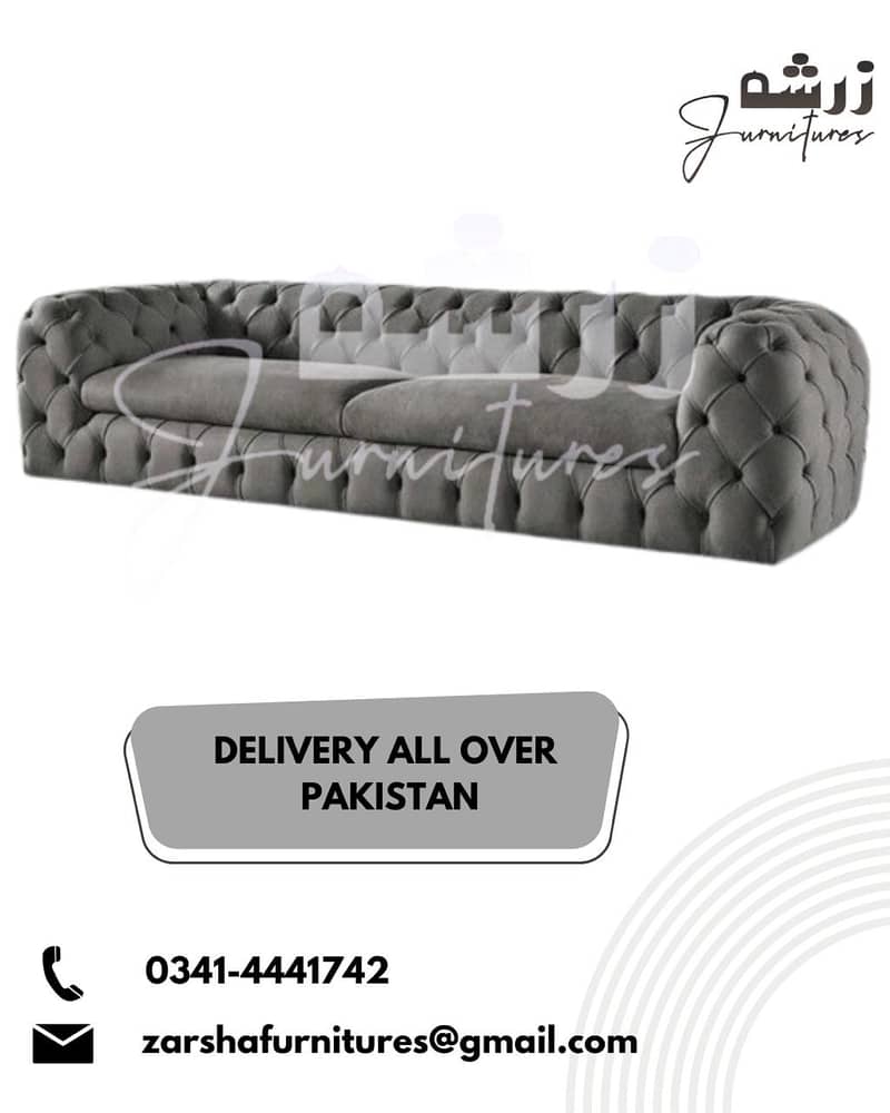 Sofa Set - L Shape Sofa -5 Seater Sofa - 6 Seater Sofa - 15k Per Seat 13