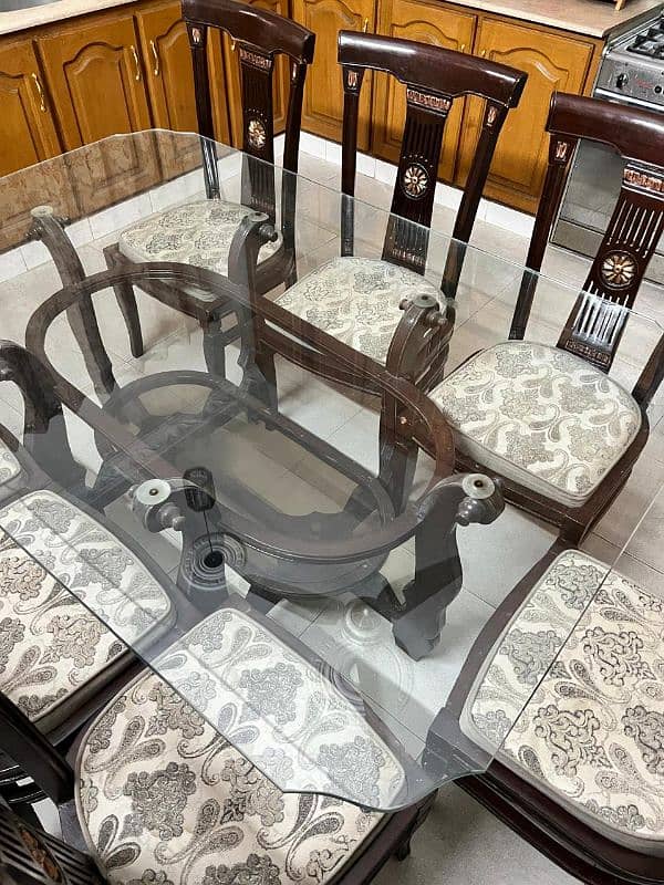 8 chair dining table for sale 5