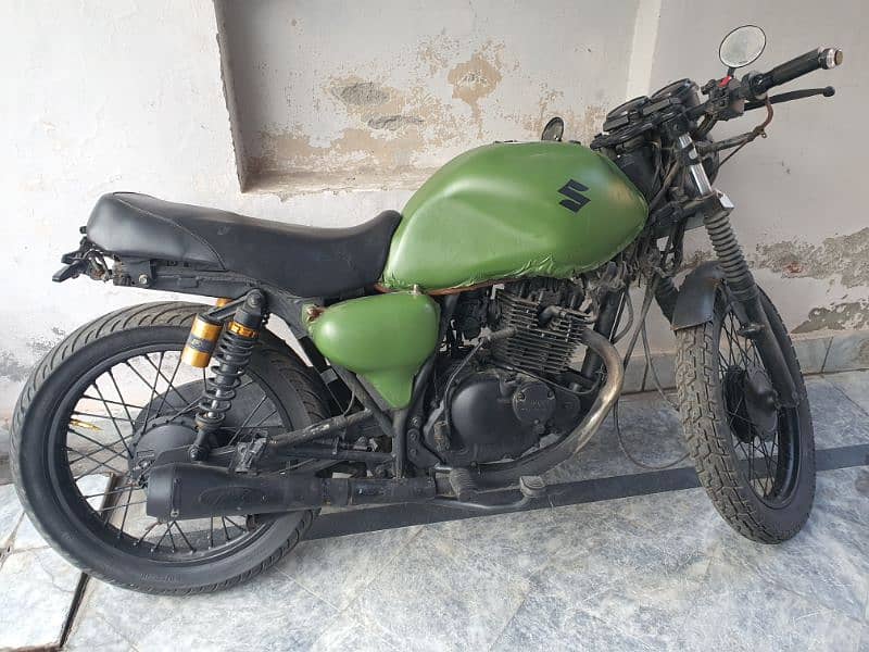 Suzuki Bike 150 Convert Cafe Racer 0