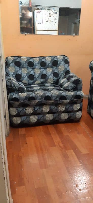 Sofa set for sale (5 seater) 2