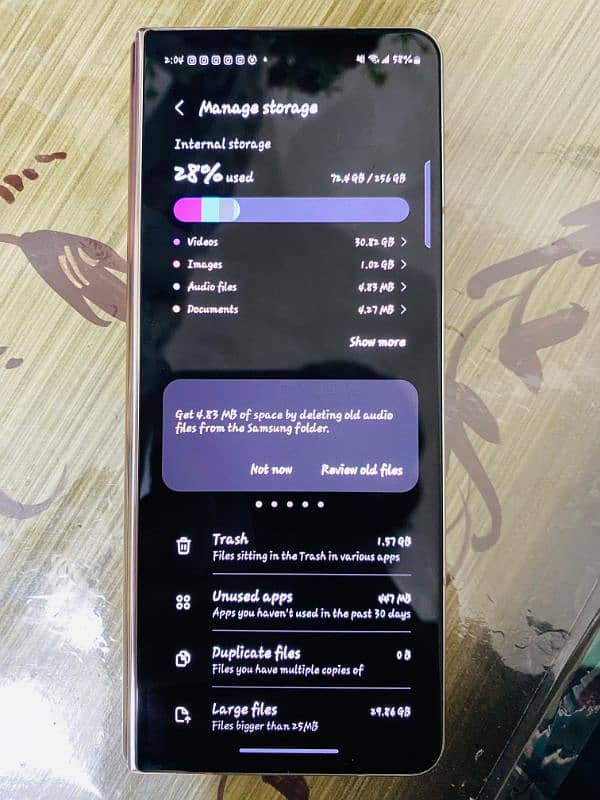 Samsung Z fold 4 Non Pta Oem Model 256gb 10/10 Urgent Sale 13