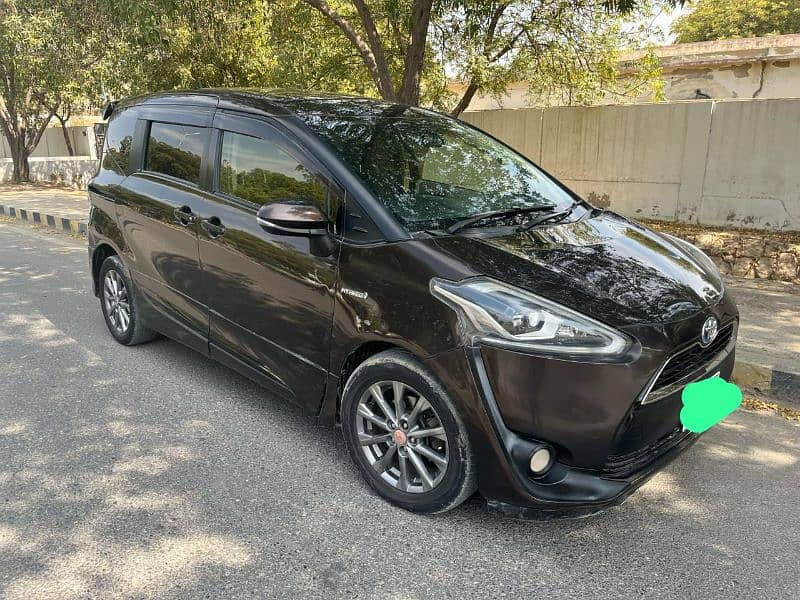 Toyota Sienta Hybrid 2015 Reg 2018 Dual Auto Doors Push Start Own Name 7