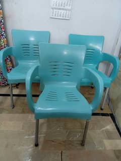 plastic chairs