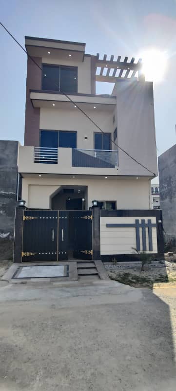 3.5 Marla brand new house is available for sale in hafeez garden housing scheme phase 2 canal road near jallo park Lahore 1