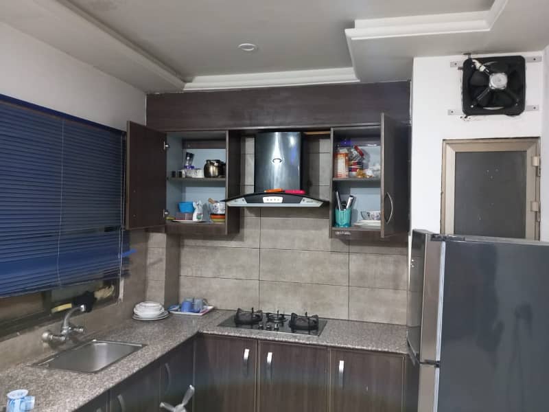 Two bed fully furnished apartment available for rent in E-11 Islamabad 10