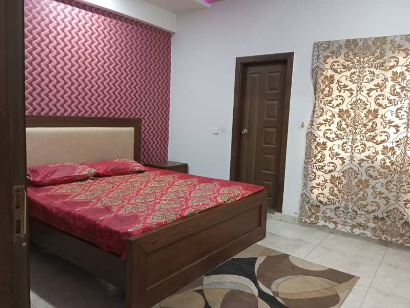 Two bed fully furnished apartment available for rent in E-11 Islamabad 17