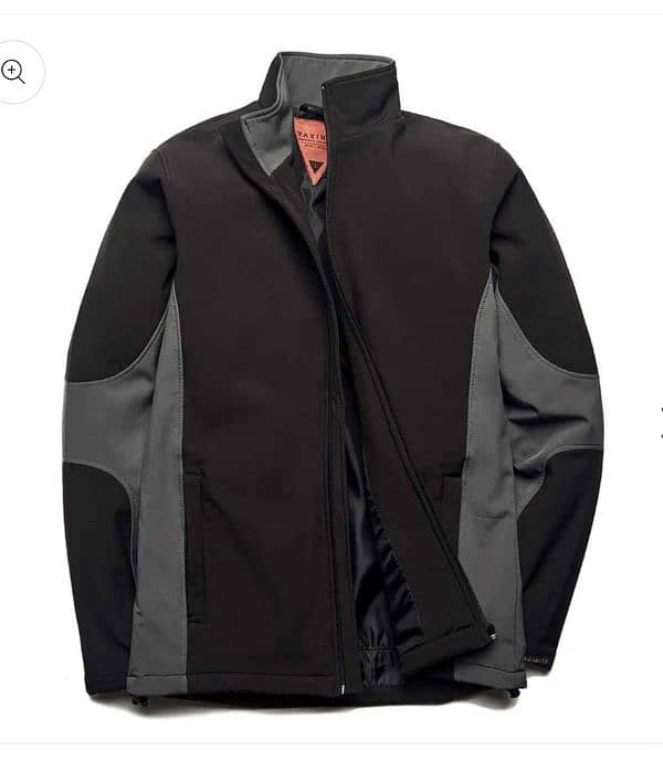 A-x-i-n-i-t-e branded soft shell jacket export quality. 0