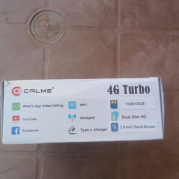 1 calme 4g turbo memory 1gb+8gb 1