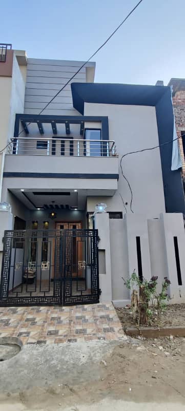 3 Marla Brand New House Is Available For Sale In Al Hafeez Garden Housing Scheme Phase 2 Canal Road Near Jallo Lahore. 0