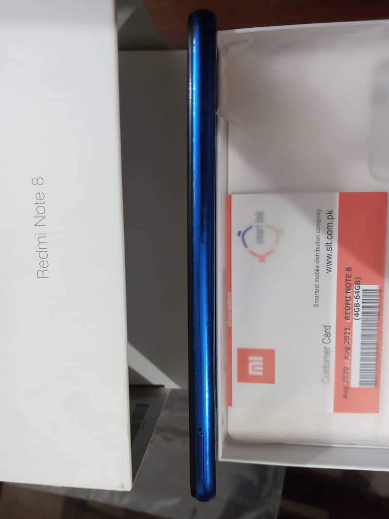 Redmi Note 8 with Box & Back Cover 4/64GB 5