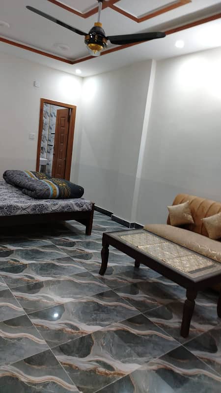 Daily and Weekly base Furnished flats in phase 4A Ghouri Ghauri town Islamabad 2