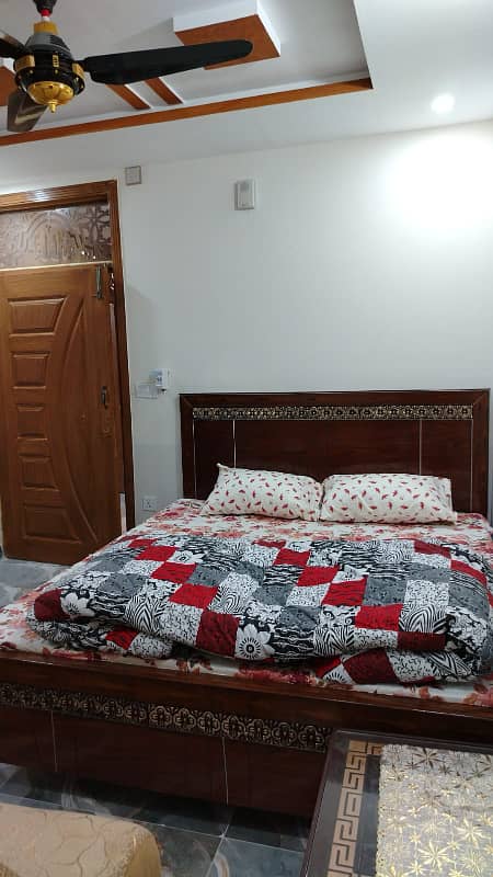 Daily and Weekly base Furnished flats in phase 4A Ghouri Ghauri town Islamabad 8