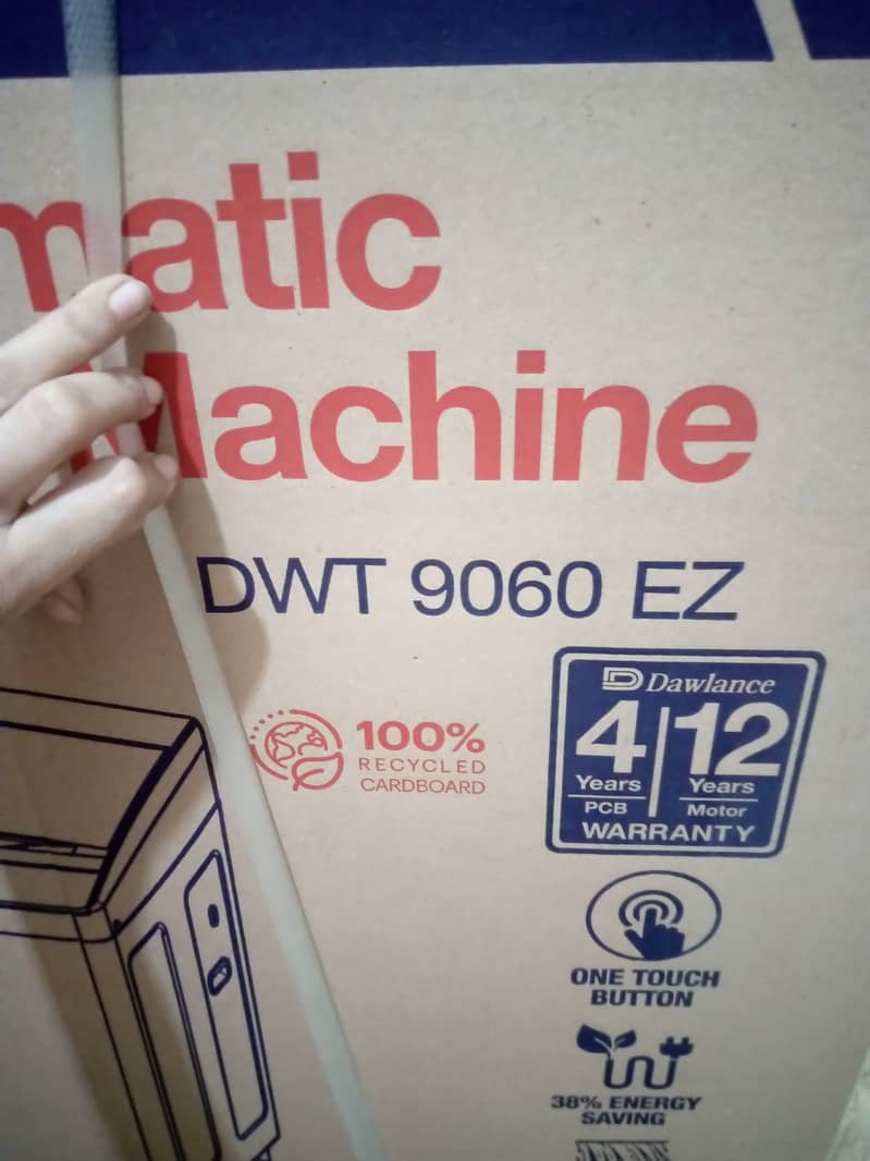 Dawlance Full automatic washing machine DWT 9060 EZ 8kg 1